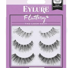 Eylure Flutterys The Lash Edit Vipper 3-pack
