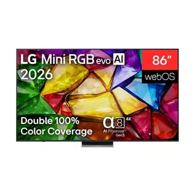 LG 86MRGB87B3B 86" 4K Ultra HD Mini RGB evo AI Smart TV