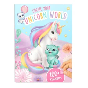 Ylvi & the Minimoomis Unicorn Create Your World Sticker Book 100+ Stickers