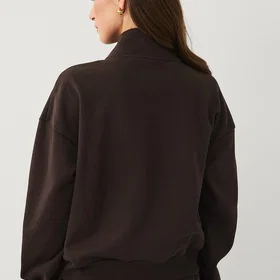 Ellos Sweatshirt Halv Zip (Dame)