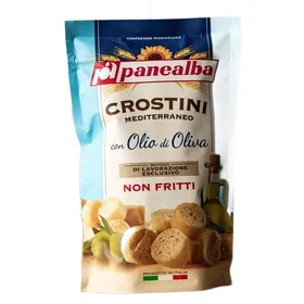 Panealba Crostini Mediterranean Oil 100g 12-pack