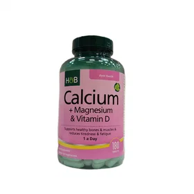Holland & Barrett Calcium + Magnesium & Vitamin D 180 Tablets