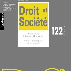 LGDJ Revue Droit et Société 122/2026