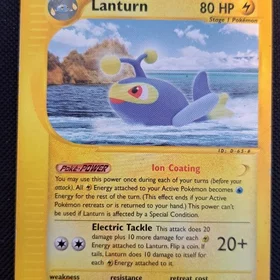 Lanturn Pokemon Keräilykortit
