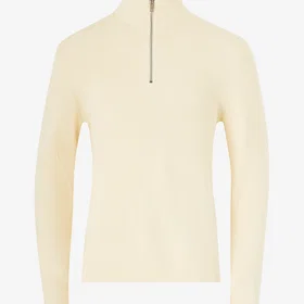 Lindbergh Rib Knit Halvdragad Stickad Tröja (Herr)