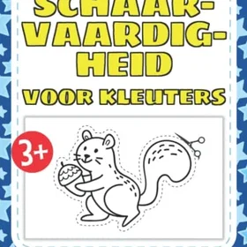Schaarvaardighet för förskolebarn Färgläggningsbok för småbarn