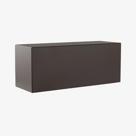 Jotex SKÅNE väggskåp/skrivebord 36x100 cm Almost black 100 40