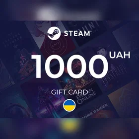 Steam Wallet Carte Cadeau 1000 UAH