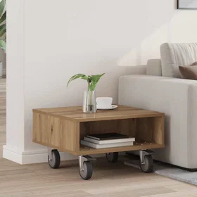 vidaXL Sidbord Artisan Oak 50.5 x 50 x 30 cm 891031