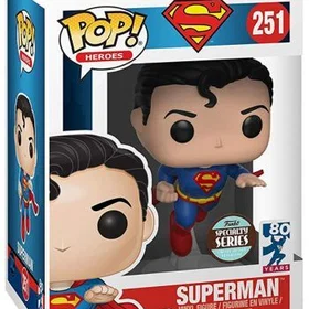 Funko POP! DC Comics 251 Superman (Flying/80th Anniversary)