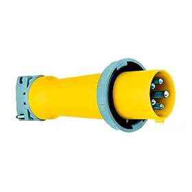 Kellems M5100p9 Male Plug 5 Wires Yellow/Grey 12.63 x 4.92´´