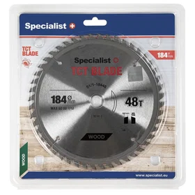Specialist Sågklinga för trä 184x16mm 48T 184X48TX16_SP