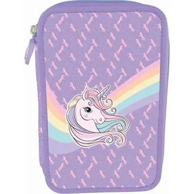 Tinka Double Pen Case Unicorn Cool School