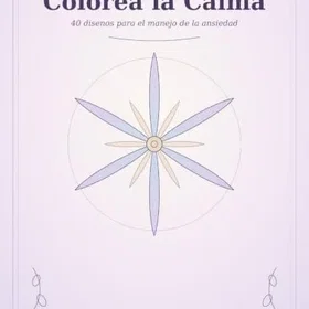 Colorea la calma Färgläggningsbok