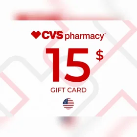 CVS Pharmacy Gavekort 15 USD