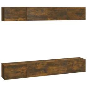 vidaXL 3114195 TV Cabinet 4 stk 100x30x30cm