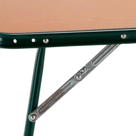 Solenny Durolac Folding Camping Table 82x58x66cm
