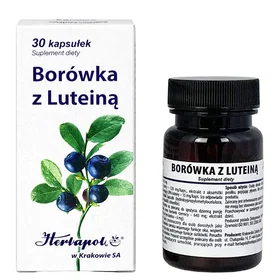 HERBAPOL Bilberry With Lutein 30 Capsules