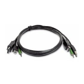 StarTech.com SKHDMMKVM-06-TAA HDMI USB Tyyppi A 3.5mm Uros HDMI USB Tyyppi B 3.5