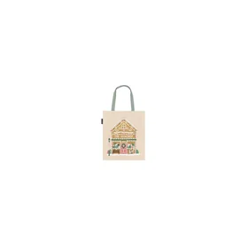 Gingerbread Bookshop Tote Presentpåse