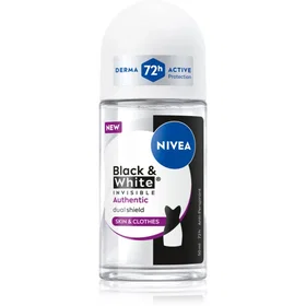 Nivea Black & White Authentic Roll-On Antiperspirant 50ml