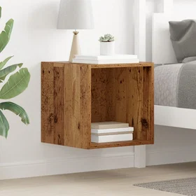 vidaXL 875072 Skap Veggmontert 3 Hyller