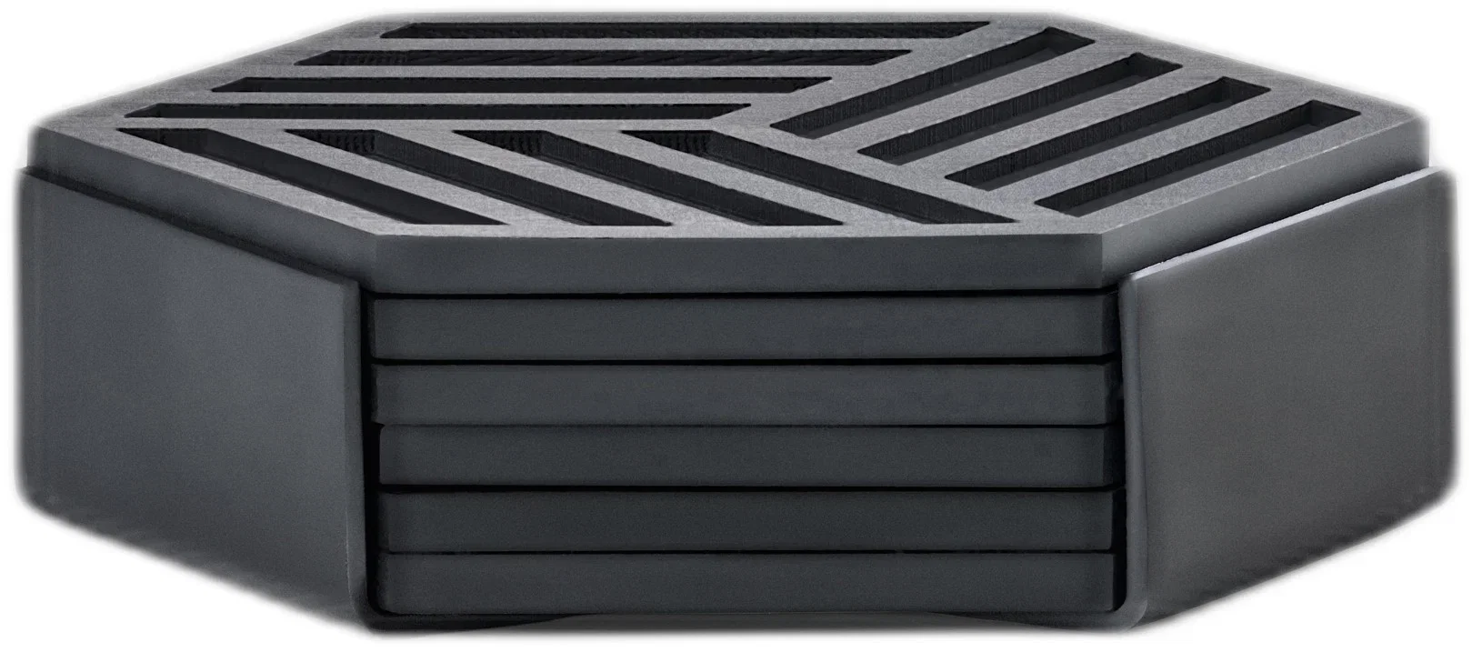 Zone Denmark Hexagon Glass Coasters 6-pack