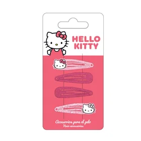 Hello Kitty Hair Accessories Clips 4pcs