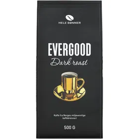 Evergood Mørk Hele Bønner 0.5kg