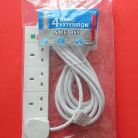 Mercury 4-Way Surge Protected Power Strip 5m 429.845