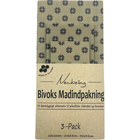 Newbeing Bivoks Madindpakning 3 st Beige