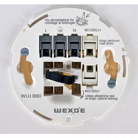 Wexøe WLU Ø80 Lamp Socket