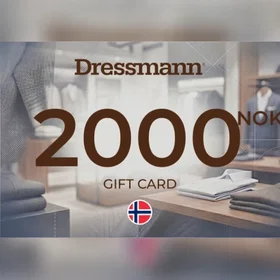 Dressmann Gavekort 2000 NOK