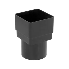 FloPlast Pipe Adapter uPVC, 65mm Square to 68mm Round