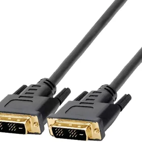 Fuj:tech DVI-I Single Link Skärmkabel 2m
