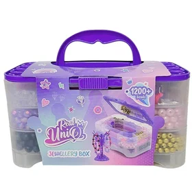 Real UniQ Smykkeboks Med 1200 Perler 30516