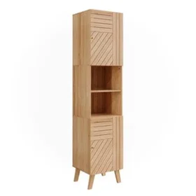 Vicco Lucie High Cabinet Bamboo 40x177cm (22358)