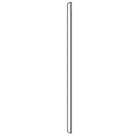 Nobia Foring Malt Hvit 2112x124mm