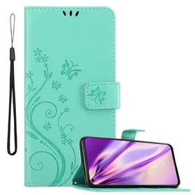 Cadorabo Case with Magnetic Closure Kickstand and Card Slots for Huawei Nova 4