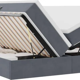 vidaXL Storage Bed 3370992 100x200cm