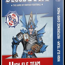 Blood Bowl High Elf Team Reference Card Pack