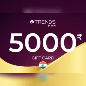 TRENDS Man Gavekort 5000 INR