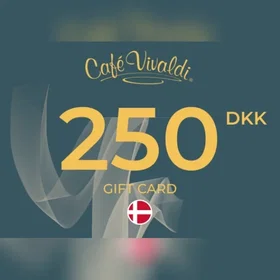 Cafe Café Vivaldi Gift Card 250 DKK