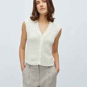 mbyM Maisam Knitwest Brun (Dame)