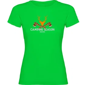 Kruskis Camping Season Kortärmad T-shirt (Dam)