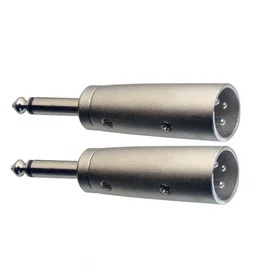 Stagg AC-XMPMH Adaptateur XLR 3 Broches Mâle vers Jack 6,35 Mono