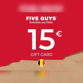 Five Guys Presentkort 15 EUR