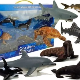 Lean Toys Utbildande Havsdjur Figurer 510985