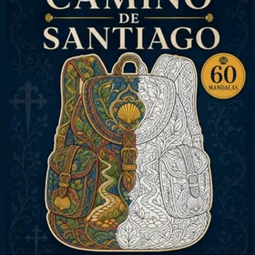 Mandalas del Camino de Santiago Färgläggningsbok