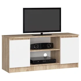 AKORD OP0LRTVDABBIA001 Meuble TV 2 étagères 120cm